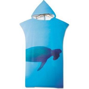 Zomer Microfiber Bad Beach Handdoek Met Kap Hooded Gewaad Poncho Handdoek Voor Zwemmen Beach Surf Man Vrouw Badjas Wetsuit
