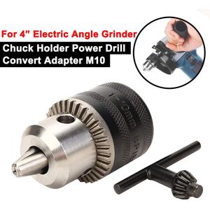 Voor 4 &quot;Elektrische Haakse Slijper 10 Mm Chuck Houder Power Boor Convert Adapter M10 Hoge Precisie Spantang