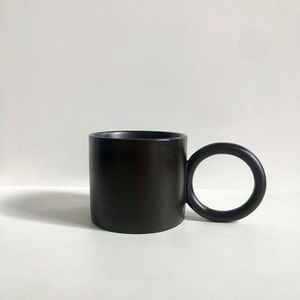 Eenvoudige Moderne Koffie Cup Mok Grote Capaciteit Hittebestendig Grote Keramische Mokken Home Office Grote Oor Water Tea Cups