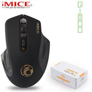 IMICE G-1800 Factory Direct Supply 2.4G Wireless Mute Mouse Business Office 4 Button Gaming Wireless Mouse Bluetooth Mouse