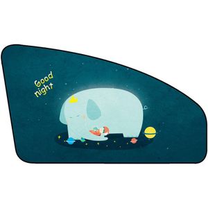 Universele Magnetische Auto Cover Zonnescherm Gordijn Venster Zonneklep Cover Voor Baby Kinderen