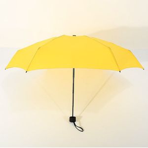 180G Kleine Opvouwbare Paraplu Mannen En Vrouwen Mini Pocket Parasols Waterdicht En Uv-bestendig Draagbare Reizen