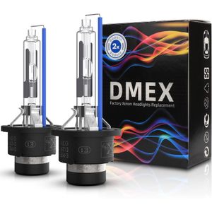 DMEX 1 Paar OEM Regelmatige 35W D2R Xenon HID Lamp 4300K 4500K 5000K 5500K 6000K 8000K HID Xenon Koplamp Lamp voor Auto Koplamp