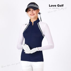 Chivalric Winkel Liefde Golf LG17005 Dames Golf Sport En Vrije Tijd T-shirt Ademend Sneldrogende Golf T-shirt