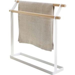 Verwijderbare Handdoek Houder Sieraden Stand Loor-Staande Handdoekenrek Accessoires Voor Badkamer Woonkamer 38X32X8cm