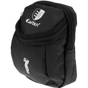 Professionele Canvas Golfbal Houder Tas & Rits Sluiting-Gebruikt Voor Opslag Golf Ballstees Divot Gereedschap Voor Camping Accessoires