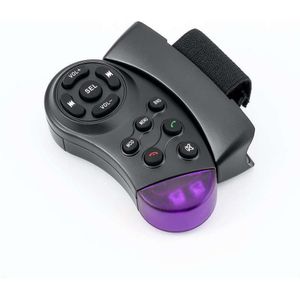 Universele Stuurwiel Knop Afstandsbediening Sleutel Voor Auto Navigatie Dvd Multimedia Muziekspeler Android Auto Radio