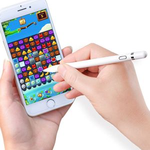 Actieve Capacitieve Stylus Pen Voor iPad Mini iPhone Potlood Touch Screen Pen Voor Android Samsung Huawei Fine Point Touchscreen