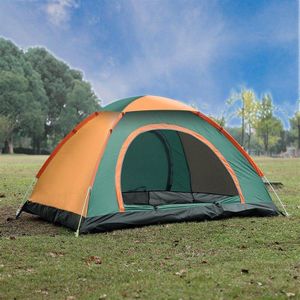 Outdoor Camping Vouwen Automatische Tent Pop Up Dome Waterdichte Backpacken Tenten 3-4 Persoon Vissen Anti UV Strand Tent onderdak