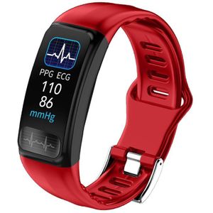 P12 ECG PPG SPO2 Smart Armband Hartslag Bloeddruk Zuurstof Monitor Smart Band IP67 Waterdicht Bel Herinneren Sport Polsband