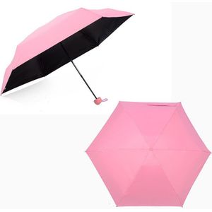 Mini opvouwbare paraplu mooie capsule vorm Paraplu Regen Parasol Anti UV Kleine Pocket Paraplu voor Vrouwen &amp; Kinderen