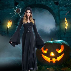 Cosplay Halloween Kleding Terreur Demon Jurk Heks Kostuums Festival Volwassen Cos Kleding Pak Christmas Party