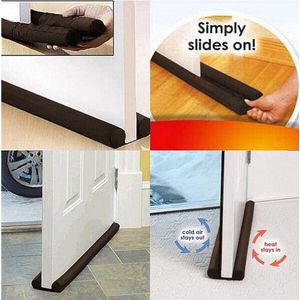 1Pcs Guard Stopper Twin Deur Decor Protector Deurstop Draft Dodger Energiebesparing Thuis