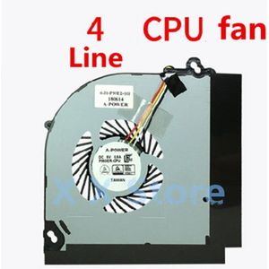 P950HP 3pin 4pin Cpu Gpu Fan Voor Clevo P950 Serie P950HR BS6005HS-U3E HS-UBS5005HS-U3E BS5005HS-U3D BS6006HS-U3D 6-31-P95E2-101