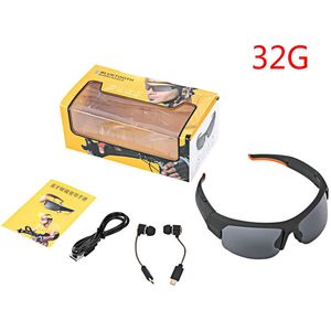 Et Bluetooth Camera Zonnebril Headset Met Ingebouwde 16Gb 32Gb Geheugen HD1080P Bluetooth MP3 Speler Foto Video recorder Sport