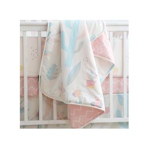 Sahaler Boho Baby Deken Pasgeboren Inbakeren Wrap Wieg Dekbed Dekbed 34*42 inch (Cactus)