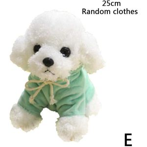 Realistische Teddy Hond Lucky Puppy Leuke Soft Cotton Toy Kinderen Christma Simulatie Hond Poedel Pluchen Speelgoed
