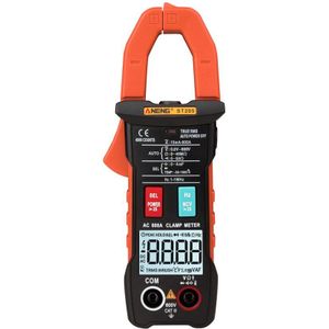 Mini Digitale Stroomtang True Rms Spanning Weerstand Capaciteit Multimeter Temperatuur Auto Range Elektrische Meter Tester