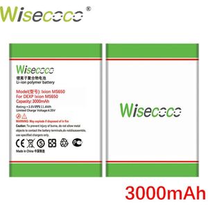 Wisecoco 3000Mah Ixion Ms 650 Batterij Voor Dexp Ixion MS650 Telefoon In Voorraad + Tracking Nummer