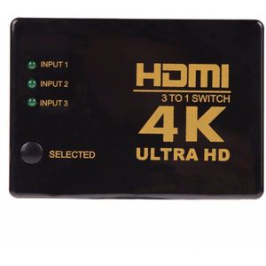 1080P 4K * 2K HDMI Video Switch Switcher HDMI Splitter 3 ingang 1 uitgang Hub voor DVD HDTV Xbox PS3 PS4