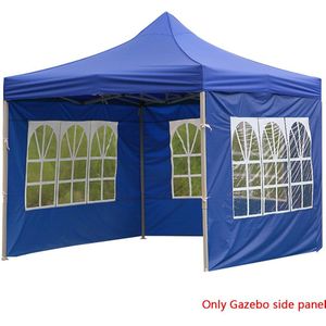 Duurzaam Draagbare Winddicht Oxford Doek Anti-Uv Waterdichte Outdoor Tent Tuinhuisje Zijpaneel Zijwand Vouwen Herbruikbare Accessoires