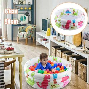 Verdikte Party Indoor Outdoor Ronde Lekvrij Dier Gedrukt Water Speelgoed Pvc Strand Baby Zwembad Draagbare Opblaasbare Tuin