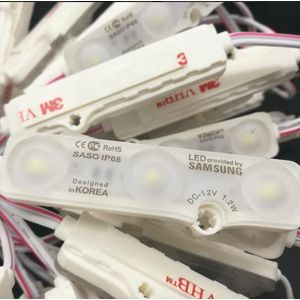 Led Module Verlichting Smd 5730 3 Leds IP68 Waterdicht Wit Warm Wit Dc 12V Reclame Licht Led Teken Backlight licht
