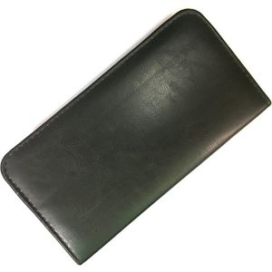 Zwart PU Leather Case Pakket Grote Opslag Hold 3 Schaar en 1 Kam Professionele Haar Schaar Tas voor Salon huisdier Scharen