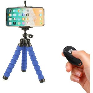 Draagbare Flexibele Tripod Stand Telefoon Clip Camera Smartphone Houder Bluetooth Selfie Voor Samsung Galaxy A10 M10 S10 Note 10 + plus