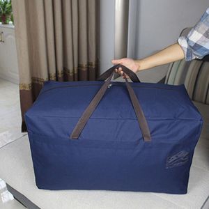 Unisex Rits Organizer Opbergtas Dikker Waterdichte Dekbed Zacht Reizen Met Handvat Oxford Doek Grote Capaciteit Bagage