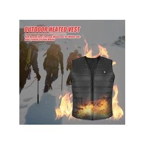 USB Verwarmde Vest Thermische Smart Vest Infrarood Verwarming Vest voor Outdoor Mannen Vrouwen Werk Sport Verwarming Kleding