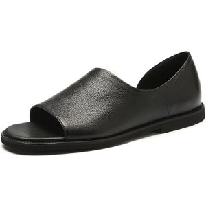 Slippers Mannen Man Man Zwart Zomer Strand Lederen Thuis Indoor Slippers Outdoor Heren Slides Schoenen Chanclas Hombre