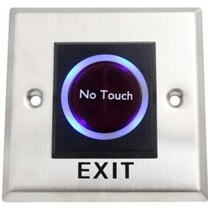 Push To Exit Releasetouch Knop Schakelaar Met Led Voor Home Office Deur Toegangscontrole Systeem