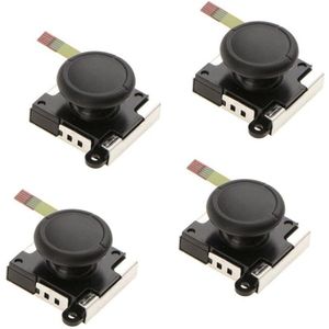 -4 Stuks 3D Vervanging Links & Rechts Joystick Analoge Rocker Stok Met Cap Voor Nintendo Vreugde-Con schakelaar Controller