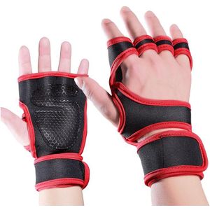 1 Paar Sport Handschoenen Gewichtheffen Hand Antislip Handschoenen Mannen En Vrouwen Fitness Riding Antislip Half-vinger Hand Cover Confort