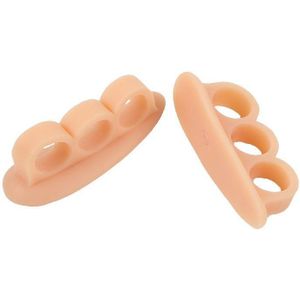 10 paar Slicone Vinger Teen Separator En Bunion Corrector Toe Straightener Manicure Hallux Valgus Correctie Orthopedische Protector