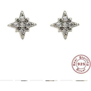 Echt 925 Sterling Zilveren Stud Oorbellen Voor Vrouwen Meisjes Sterling-Zilver-Sieraden Brincos Oorbellen Aros De Plata 925 a30