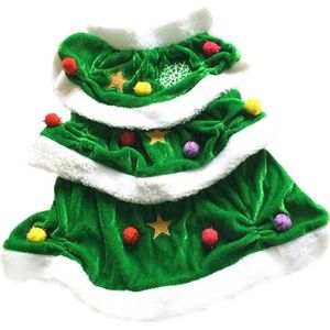 Kerstboom Vormige Hond Kostuum Pet Winter Kleding Comfortabele Warme Kerst Hoodie Jurk Voor Party