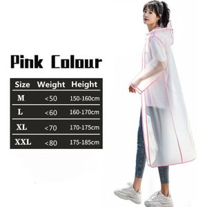 Man Regenjas Transparante Waterdichte Dames Regen Jas Vrouwen Winddicht Eenpersoons Regenkleding Ondoordringbare Milieu Reizen