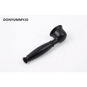 Nieuw US Handheld Douchekop Solid Messing Telefoon Vorm Waterbesparende Handdouche Sproeier Badkamer Kraan Accessoire