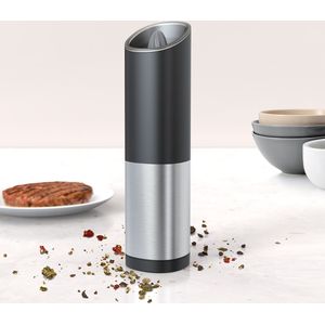 Electric Automatic Mill Pepper And Salt Grinder Spice Salt Pepper Grinder With LED Light Adjustable Coarseness Mill
