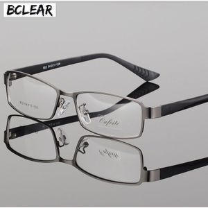 BCLEAR Brillen Frame Mannen Computer Optische Bril Spektakel Frame Voor Mannelijke Transparant Clear Lens
