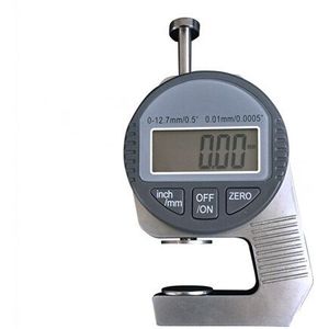 0.01mm Digitale Diktemeter Grote LCD Pocket 0.0005 ""10mm Indicator Digitale Wijzerplaat Dikte Meter Spons Staalplaat lederen