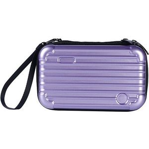 Mini Koffer Cosmetische Tas Vrouwen Reizen Waterdichte Toilettas Opslag Multicolour ABC + PC Shell Organizer Wc Make Up Bag
