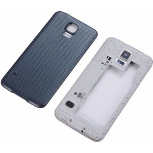 Originele Voor Samsung Galaxy S5 i9600 G900F G900T G900V G900A Behuizing Midden Frame Bezel + Battery Back Cover