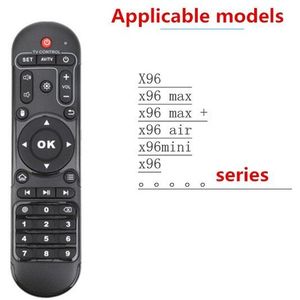 Ir Afstandsbediening Voor Android Tv Box H96 Max/TX6/X96q/X88 Pro/HK1 Doos/h50//TX3mini/T95 Plus/A95x F4 Vervangende Afstandsbediening Controlle
