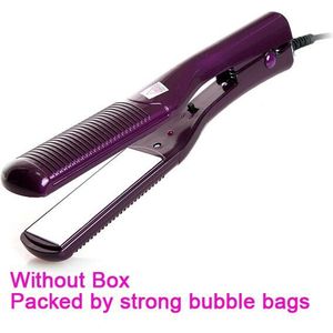 2 In 1 Stijltang Professionele Haar Stijltang Curler Toermalijn Keramische Elektrische Stijltang Haar Ijzer