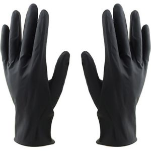 10Pcs Hair Salon Reusable Latex Medium Size Laboratory Portable Food Processing