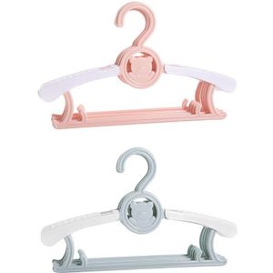 Kledinghangers - Ongemarkeerde - 40 Stuks - Roze en Blauw