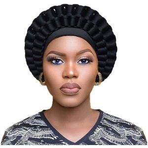 Afrikaanse Headtie Nigeriaanse Tulband Vrouwen Auto Gele Afrikaanse Headwraps Ankara Hoofddeksels Makkelijk Tie